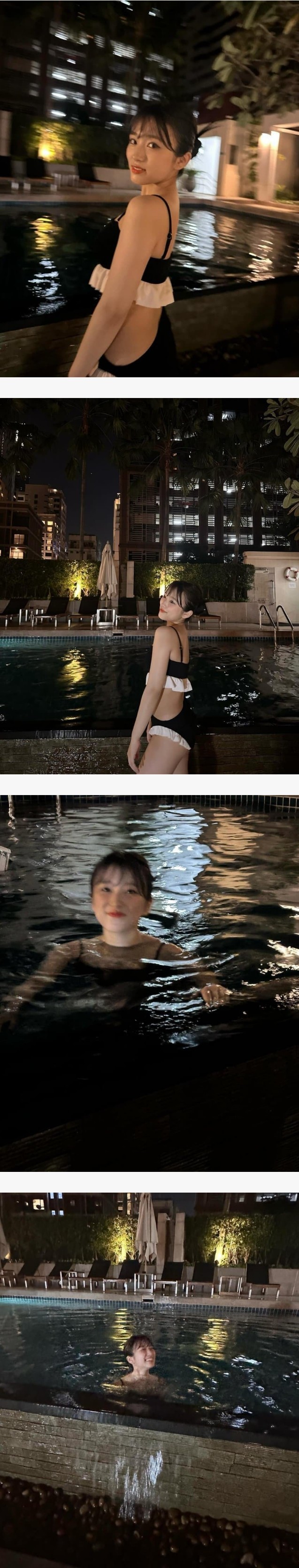 아이즈원 나코 섹시 수영복 몸매